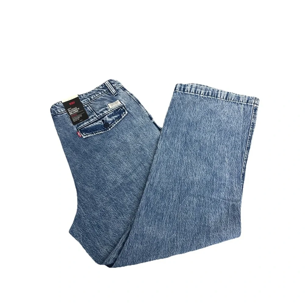Levi's Men's‎ XX Chino Loose Straight Pleated Jeans Pants Size 36X30 New